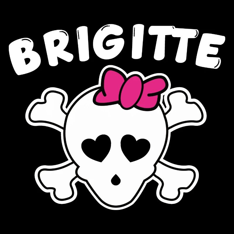 Piratin Brigitte Design für Mädchen und Frauen