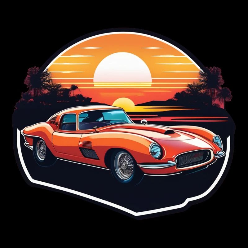 Oldtimer Sonnenuntergang