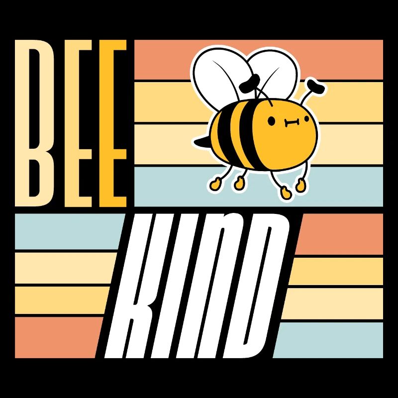 Être gentil mignon miel gentillesse abeille amour source d’inspiration