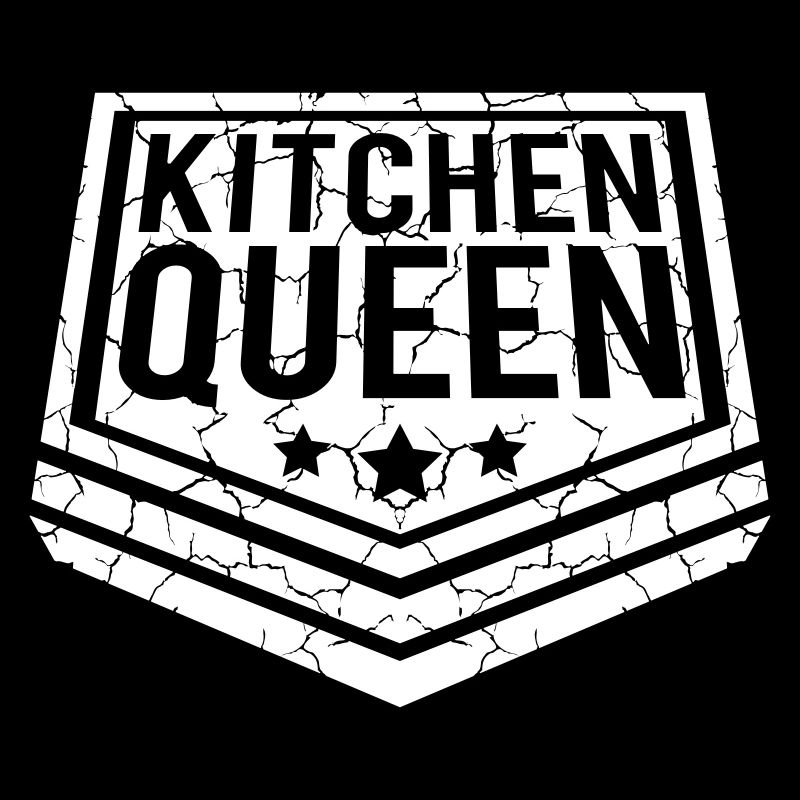 Kitchen Queen Logo Lettering Kitchen Queen Woman