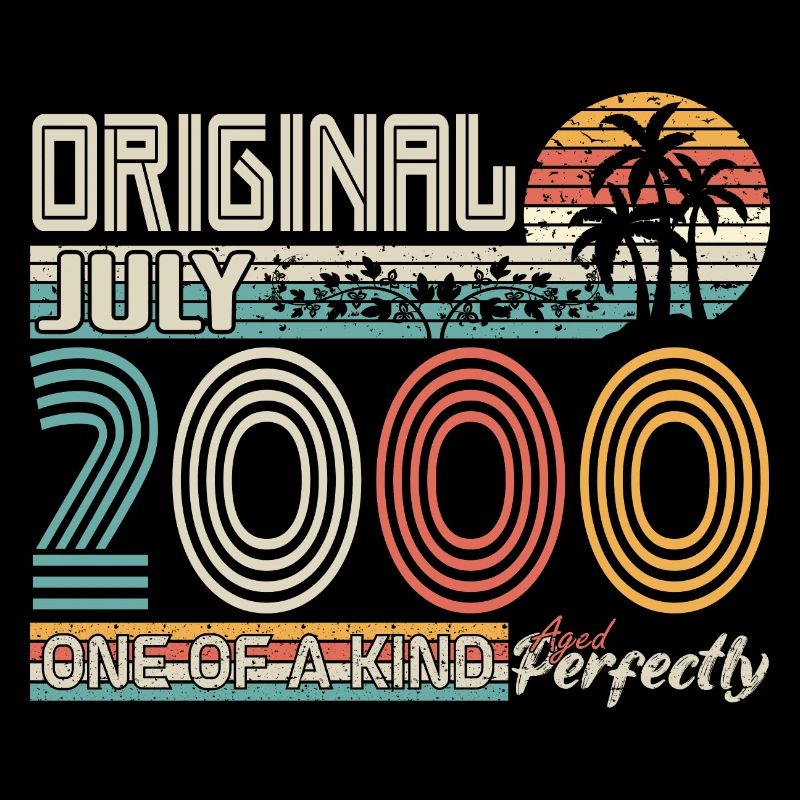 Juillet 2000 anniversaire Juillet 2000 cadeau
