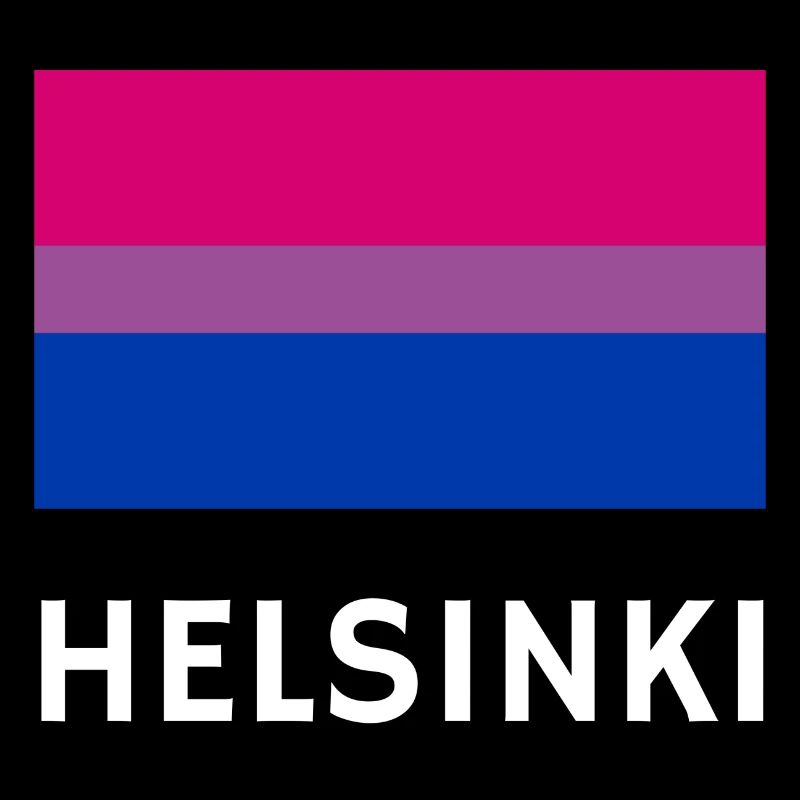 Drapeau de la Bi Pride Helsinki