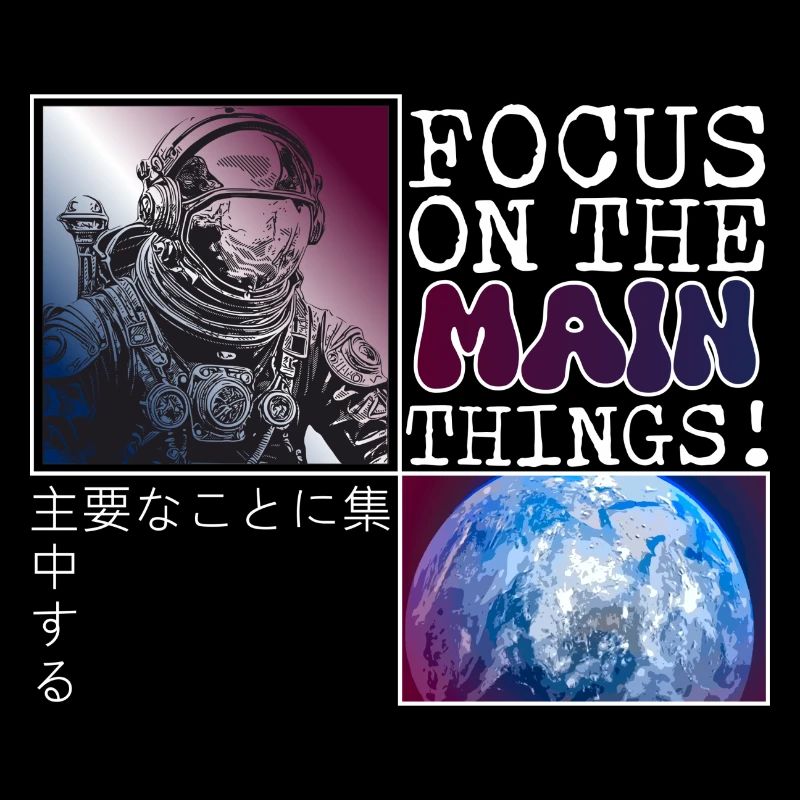 Focus on the main things
