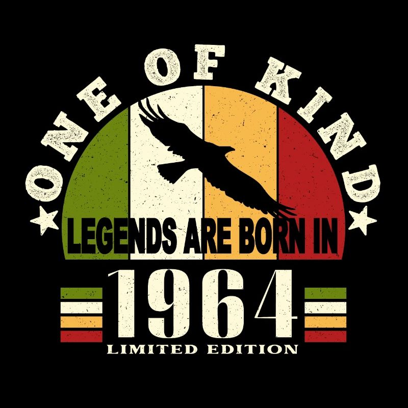 Legend Born 1964 60 Year Anniversary