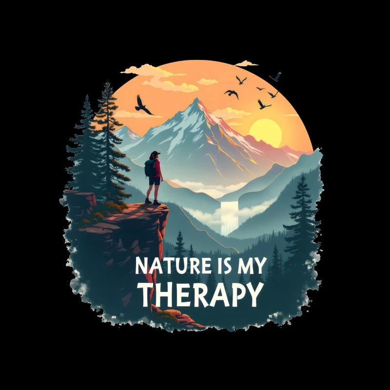 Nature is my Therapy - Hiking in the mountains