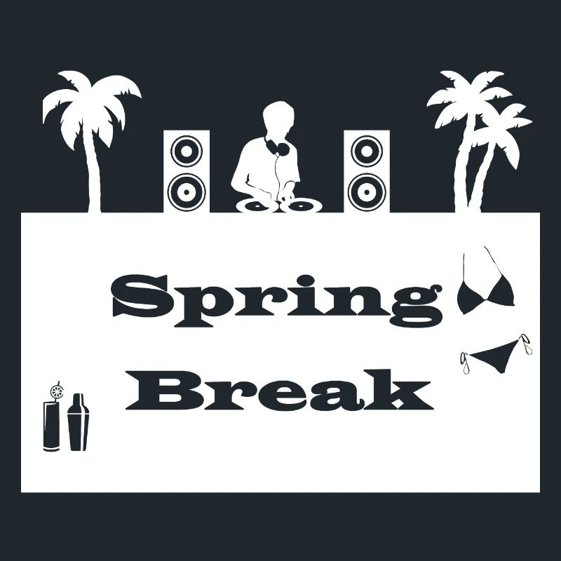 spring break blanc