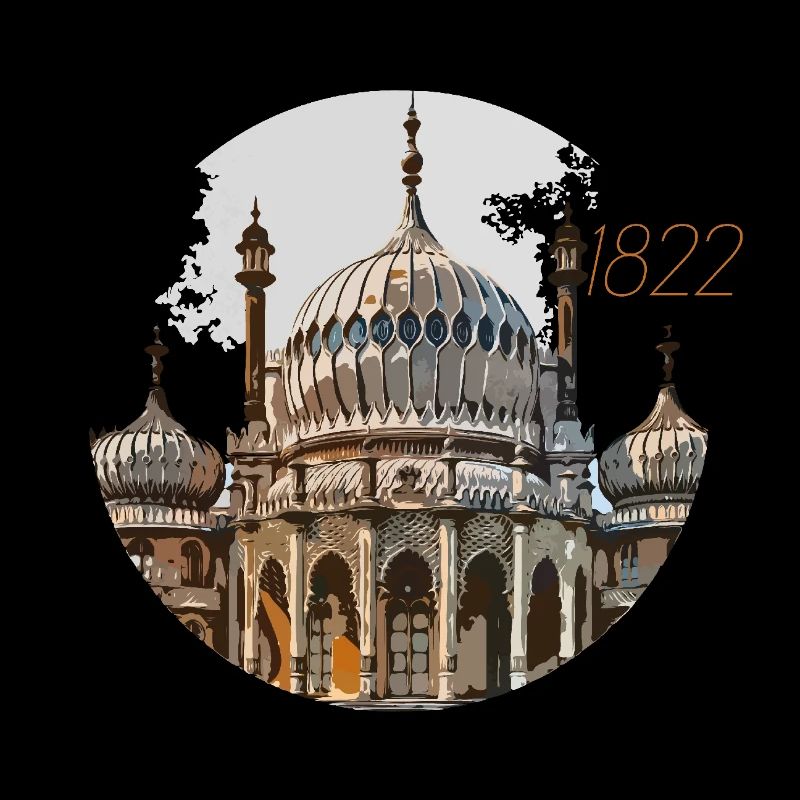 1822 Brighton royal pavilion England