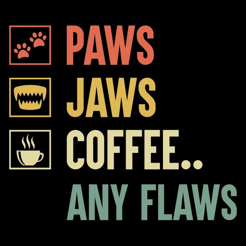 Pattes mâchoires Café Tous les défauts Caffeine Lover Boxer