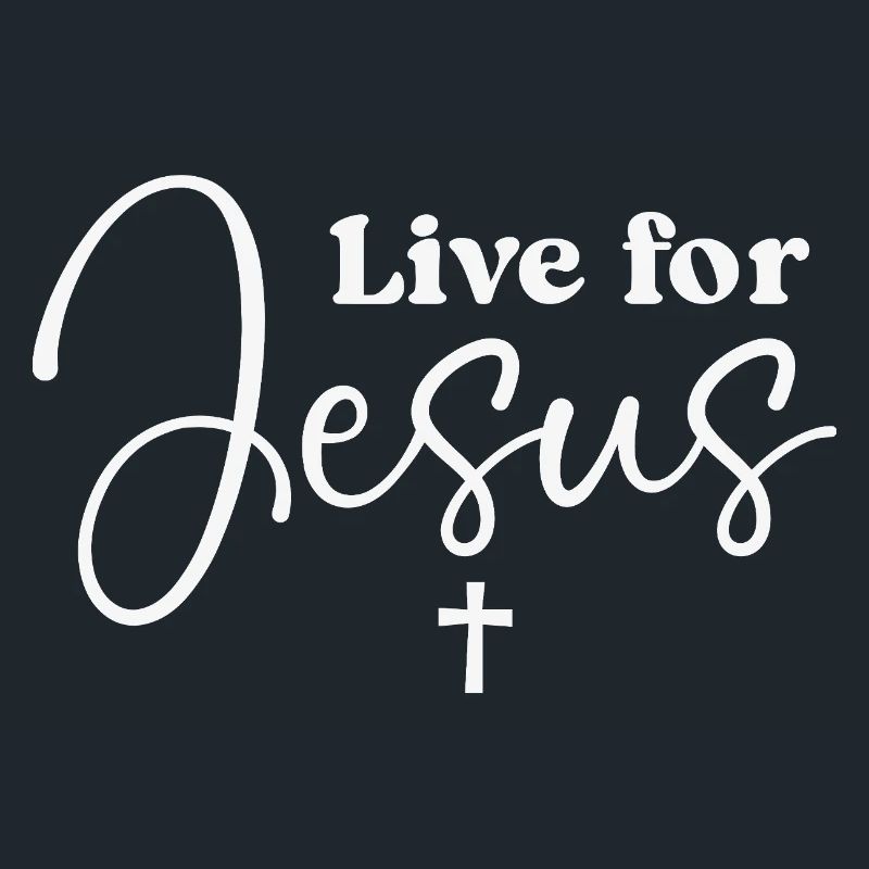Live for Jesus Script Typography