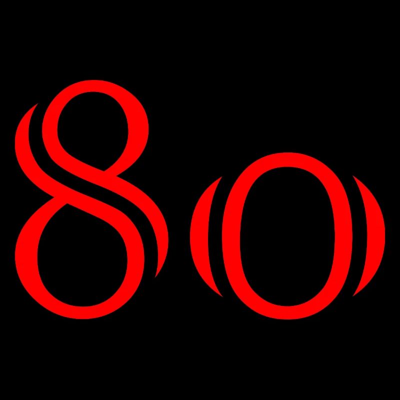 80. 80 ANS. 80e ANNIVERSAIRE. ANNIVERSAIRE 80 ANS.