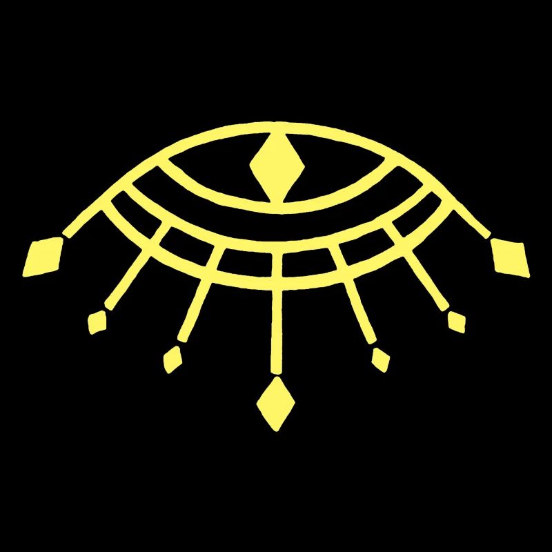 Oeil d'Horus jaune