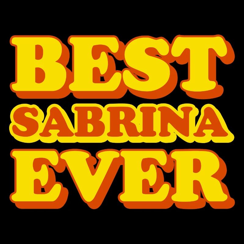Funny gift with first name Sabrina