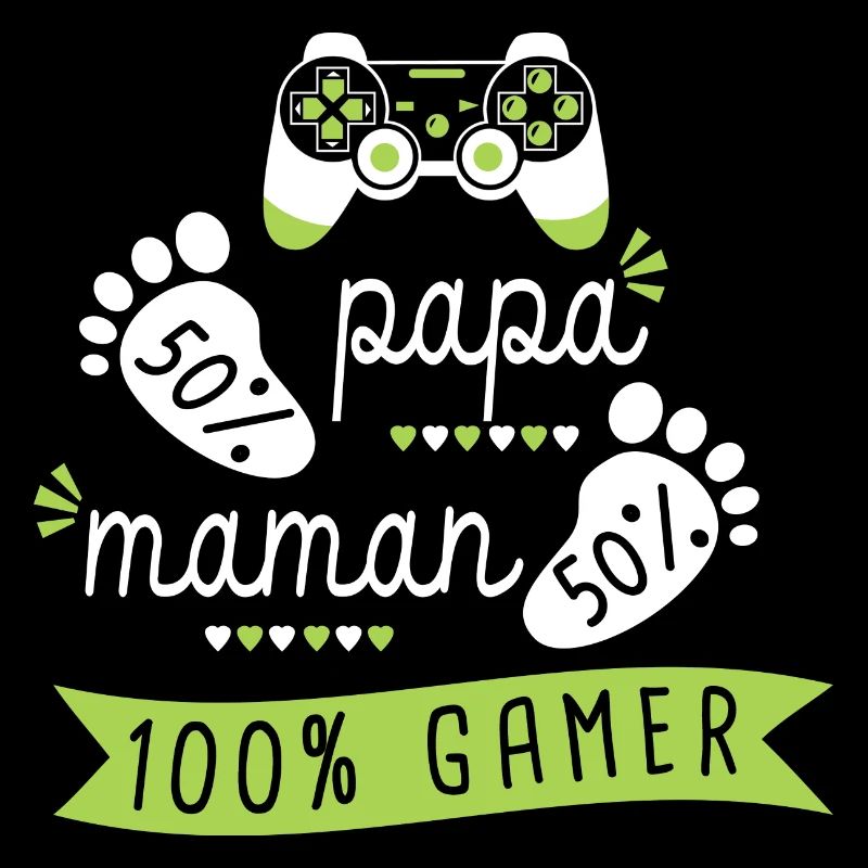 bebe gamer naissance grossesse enceinte gaming