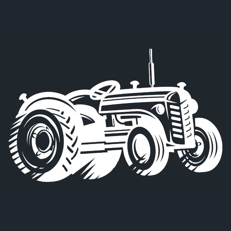 Traktor Silhouette Bauer Landwirtschaft