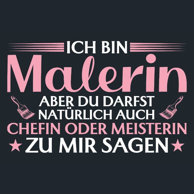 Handwerkerin Chefin oder Meisterin - Malerin