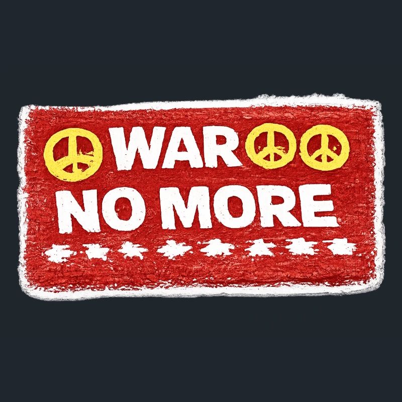 War No More – Sticker Peace & Humanity