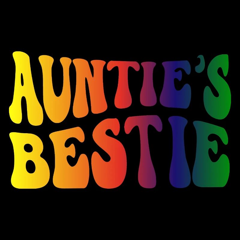Auntie's Bestie, Nichte, Neffe Geschenkidee 