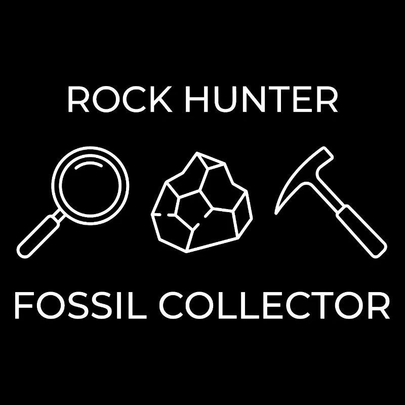 Rock Hunter Collecteur de fossiles Géologue Science