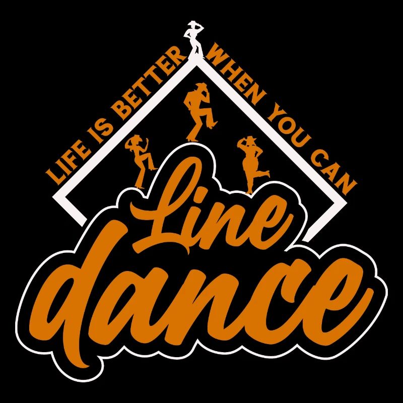Line Dance Western Tänzer Line Dance Western