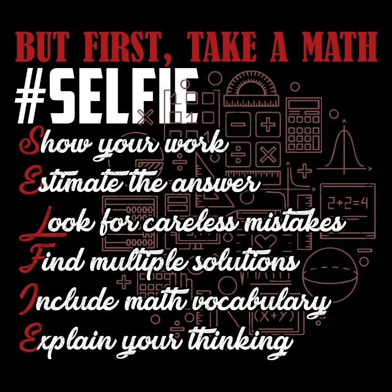 Math Teacher Math Teacher Take A Math Selfie