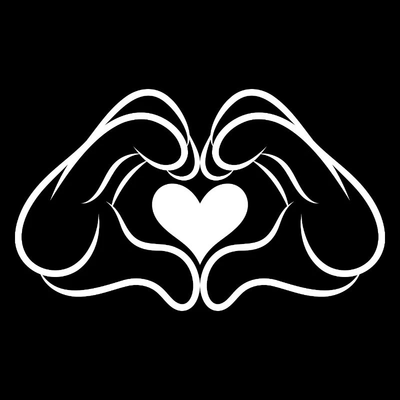 Heart-shaped hands / Heart-shaped hands
