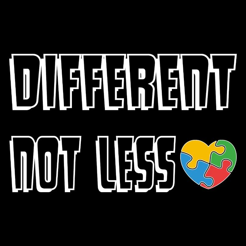 Be Different Heart Puzzle