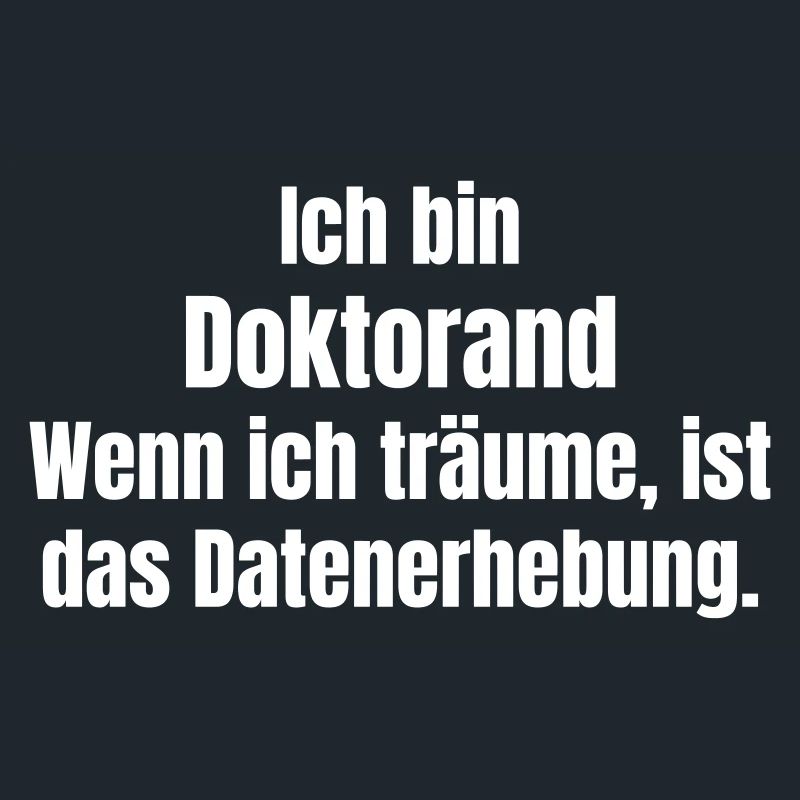 Doktorand Traumdaten Kollektion