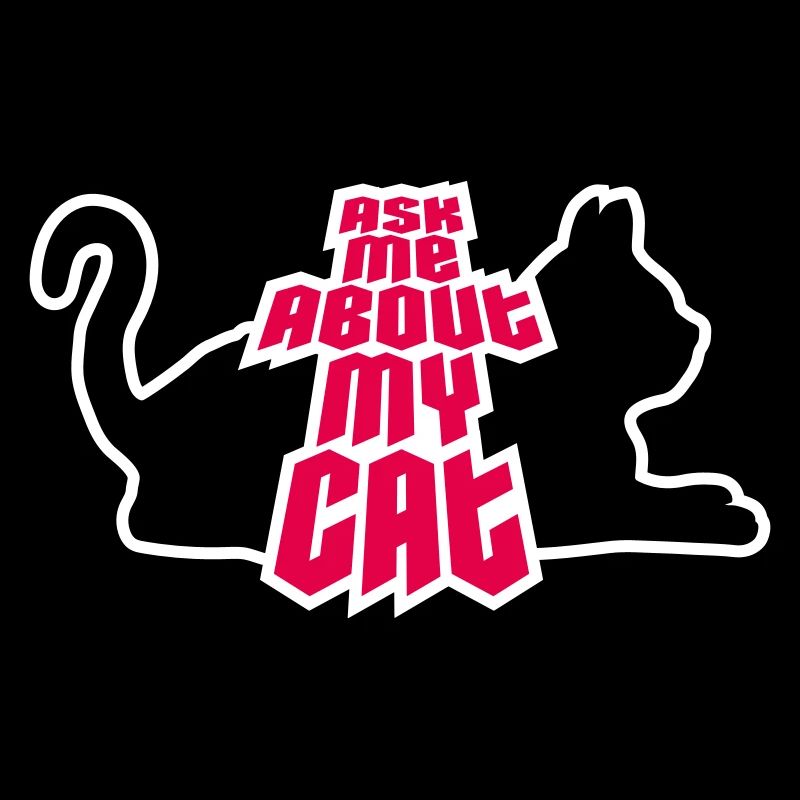 Demandez-moi pour mon chat Chat Amour des animaux Animaux