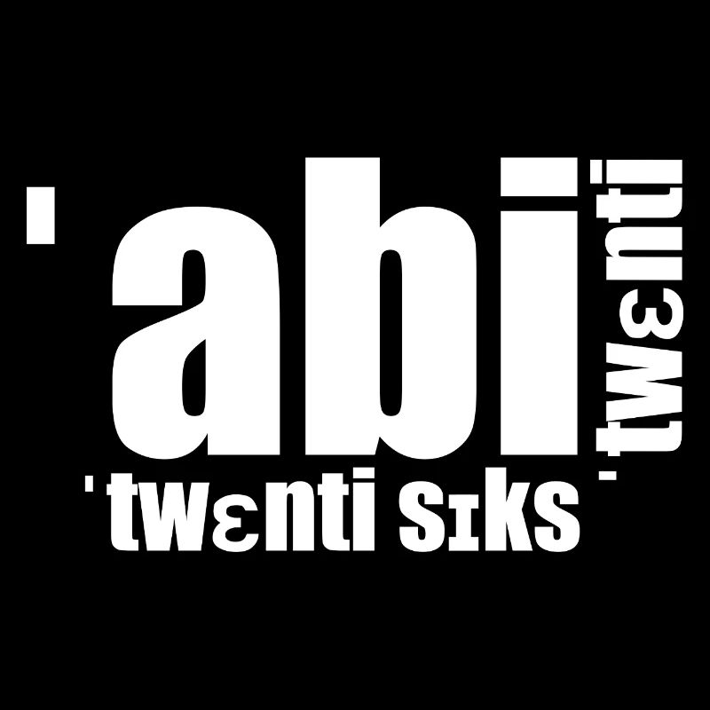 Abi twenti twenti six phonetic