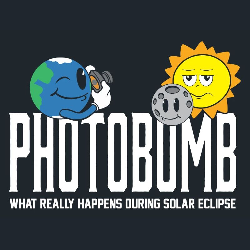 Total Solar Eclipse 2024 Totality Photobomb Sun