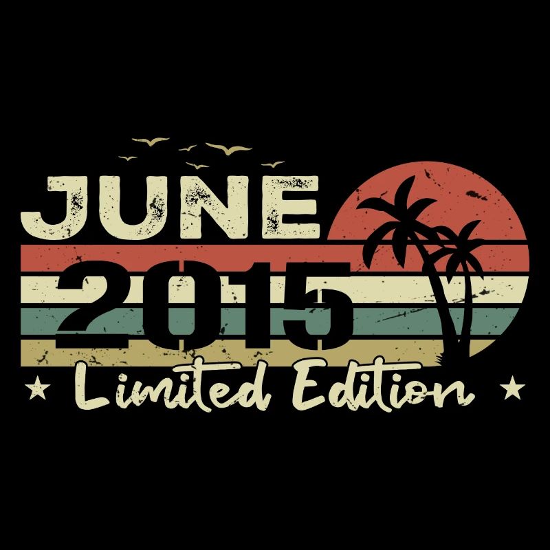 9. Juni Jahrestag Geboren 2015 Vibe