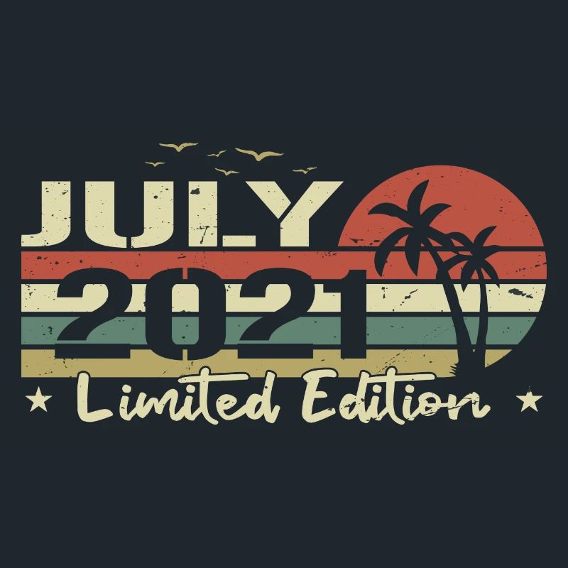 July 3rd Anniversary Born 2021 Vibe