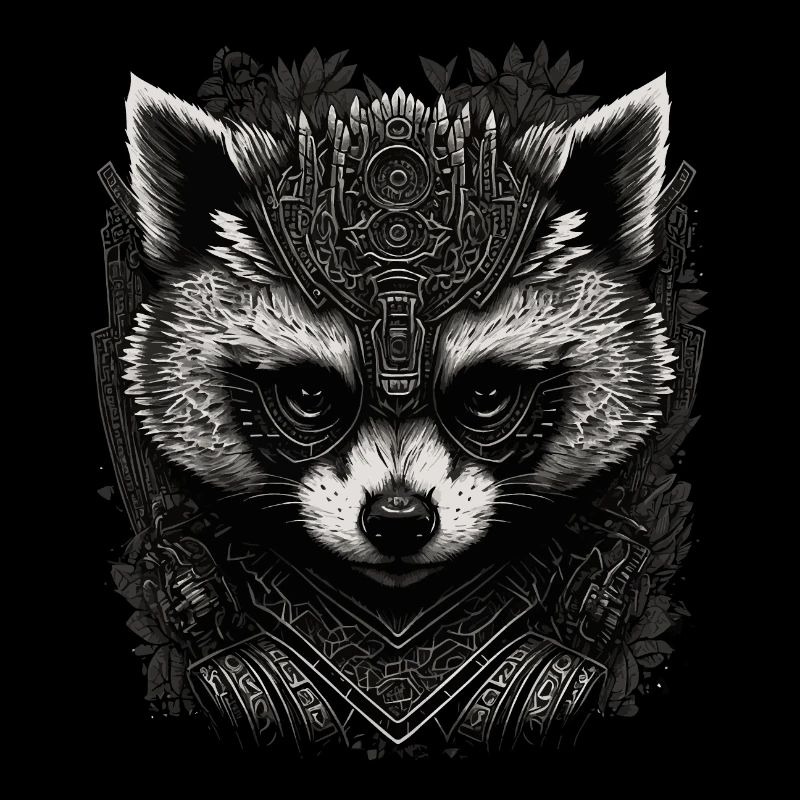 Art du raton laveur