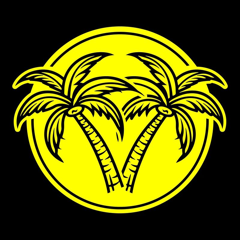 Palme Insel Urlaub Sommer