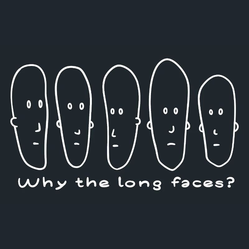 Pourquoi les visages longs ?