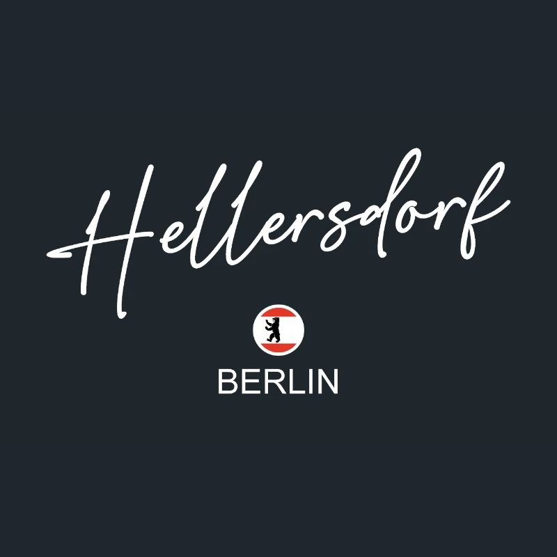 Hellersdorf - Drapeau de Berlin - Ours de Berlin - Berli