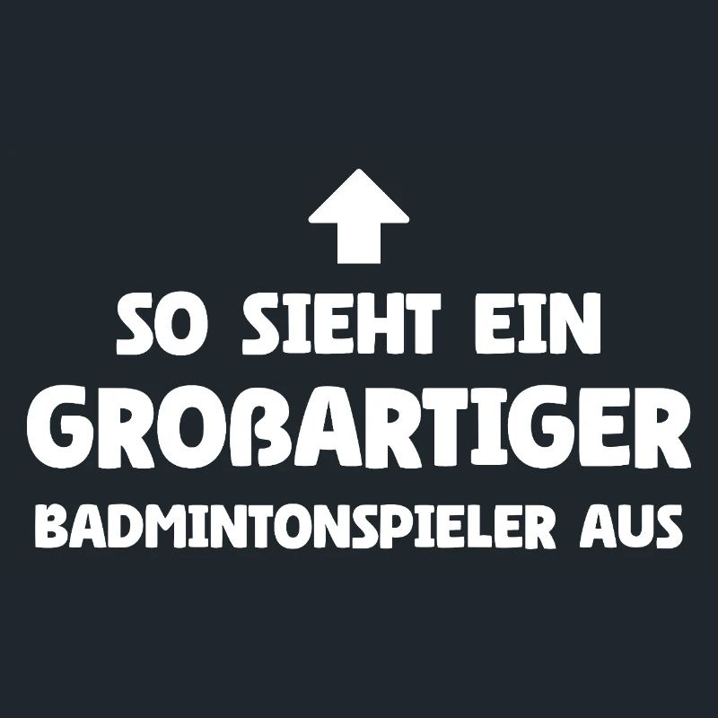 So sieht ein großartiger Badmintonspieler aus
