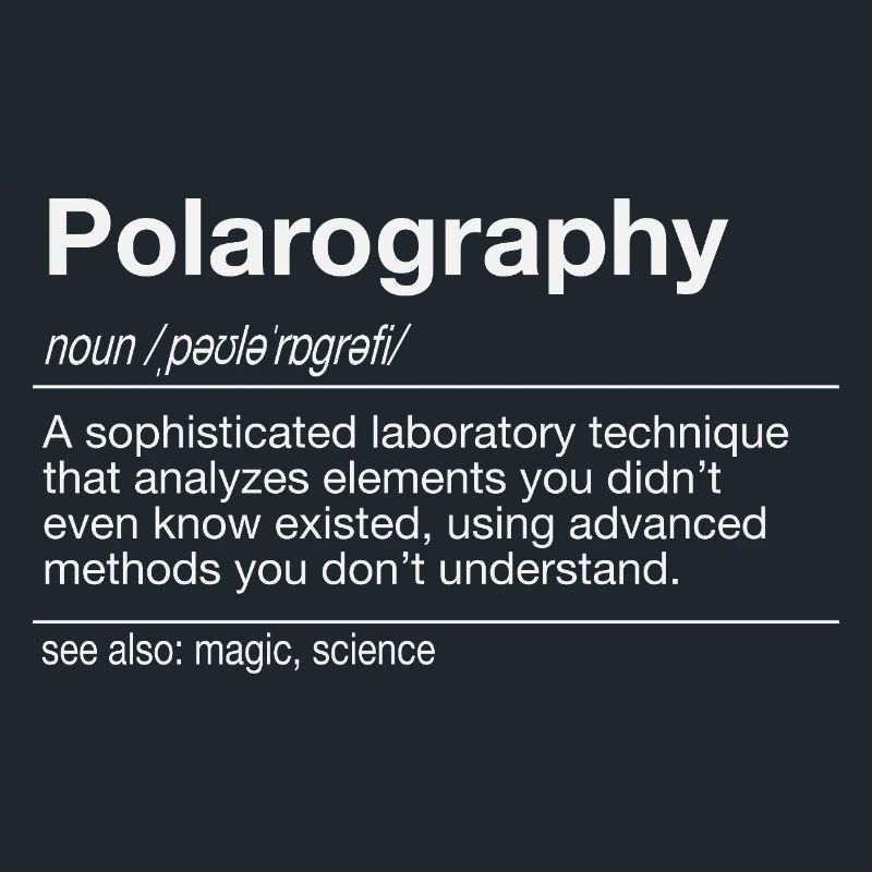 Polarography Voltammetry Chemistry
