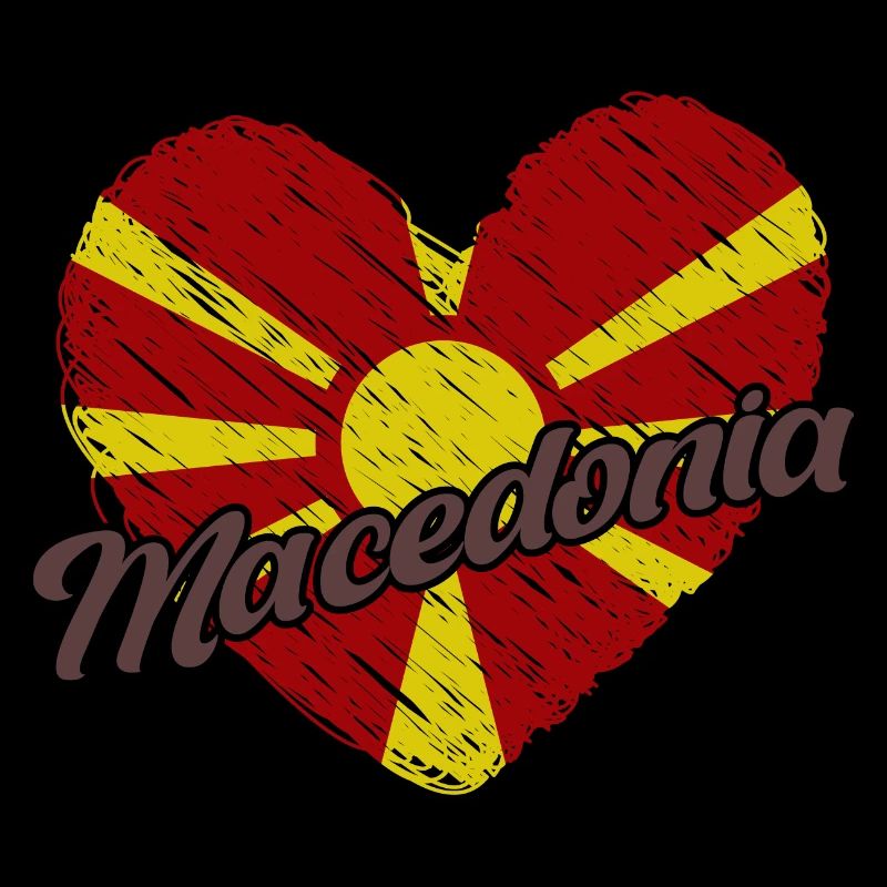 Balkan Mazedonische Flagge Mazedonien Herkunft