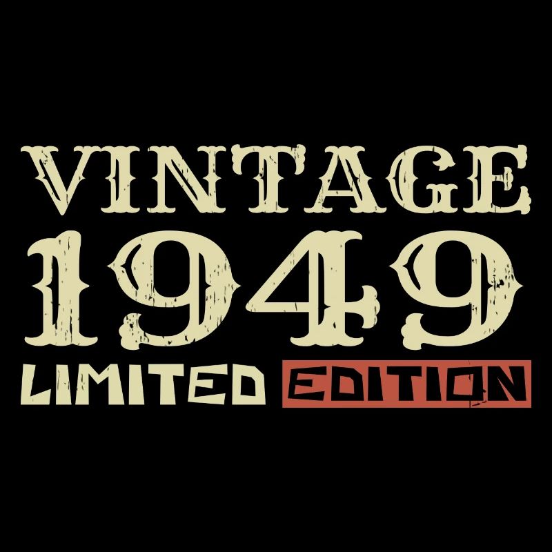 1949 Vintage: 75th Anniversary Unique Retro Gift