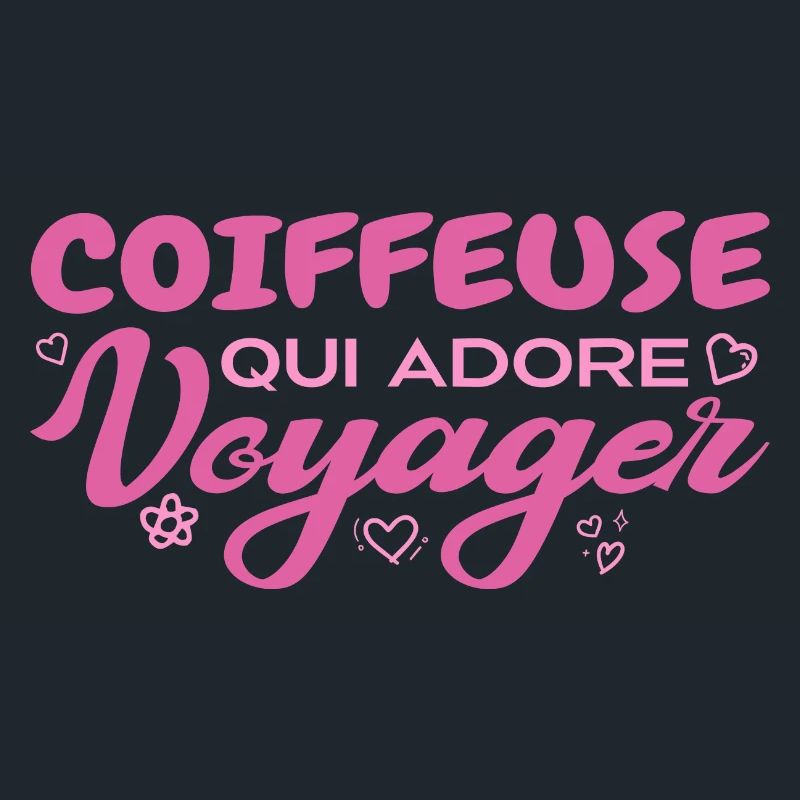 Coiffeuse globe-trotteuse passionnée de voyages