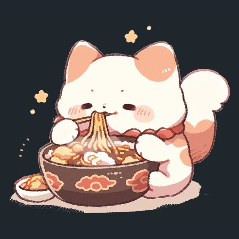 Chats spaghetti - Le chat s’amuse avec le passé