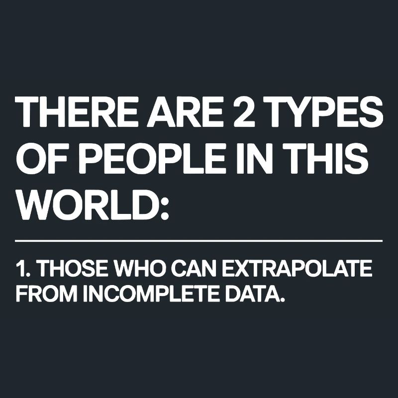 Statistik Analyse Data Science Extrapolation