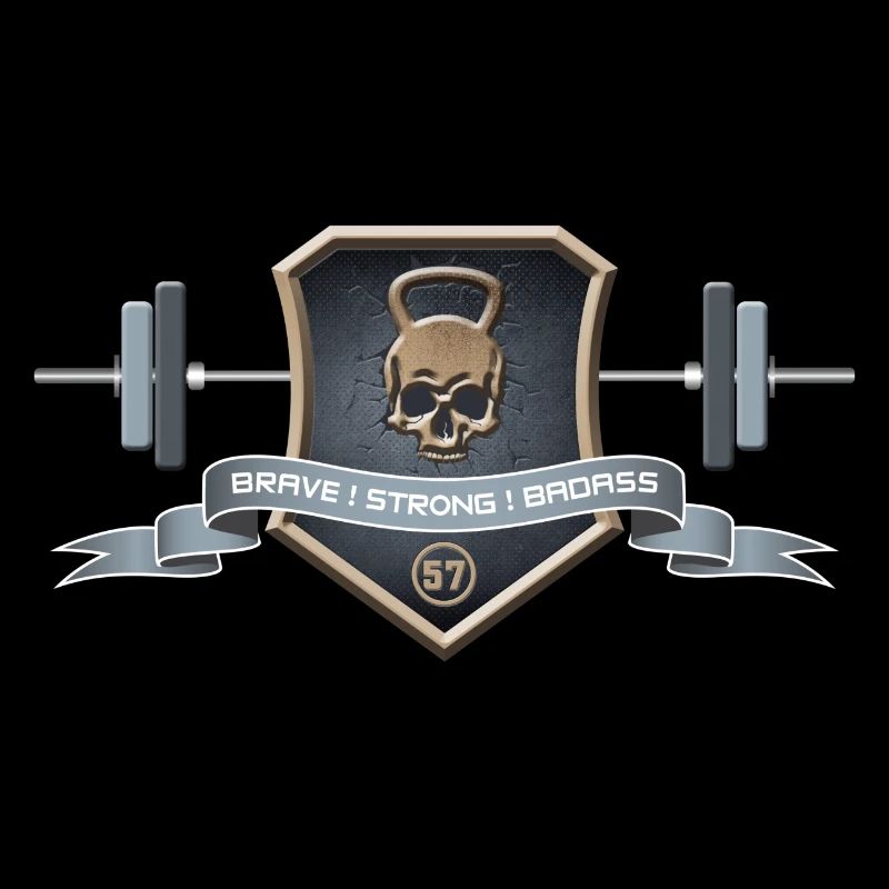Logo Braves Strong Badass