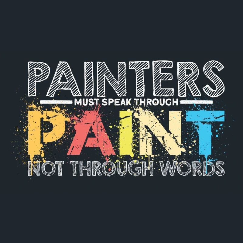 Painter - Maler Tshirt- Maler geschenk