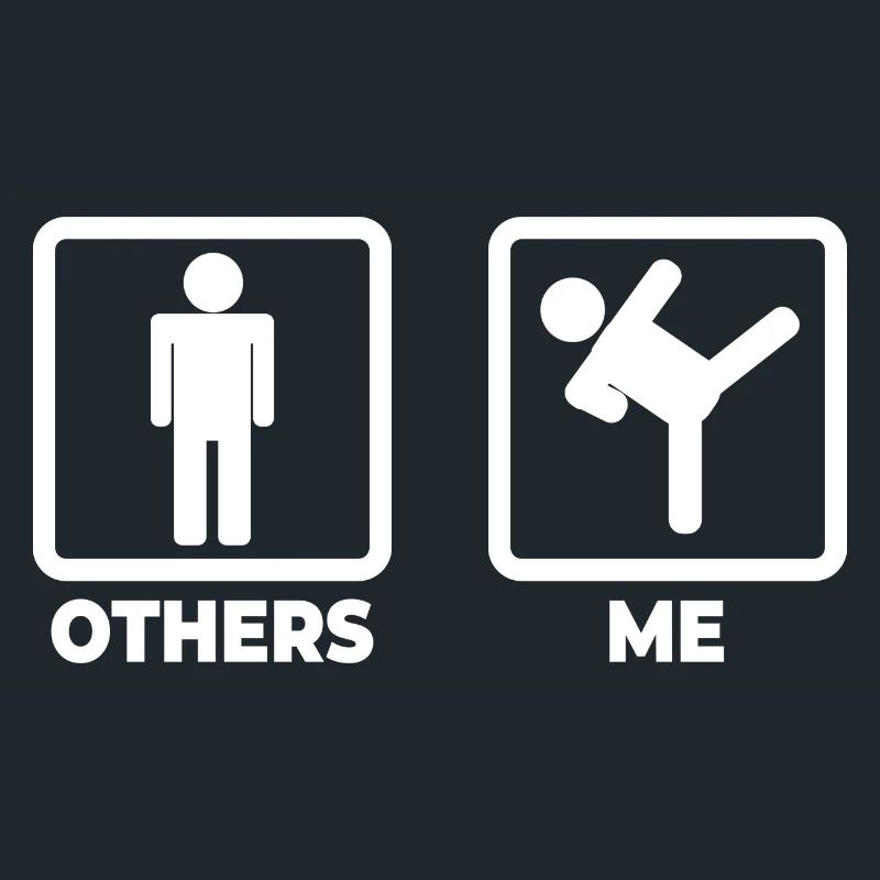 Karate Strichmännchen