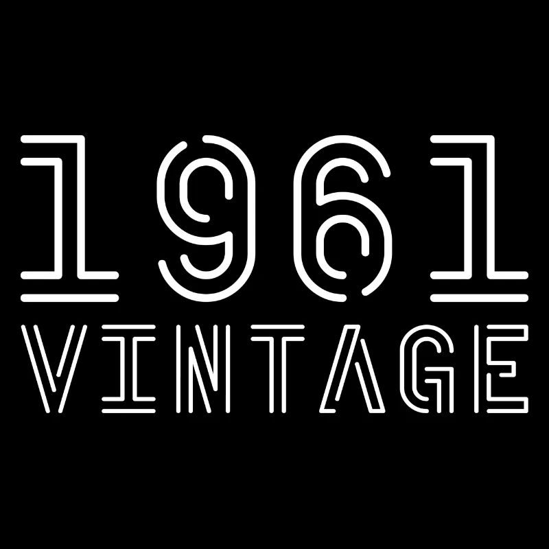 1961 vintage 1961 anniversaire 1961 rétro
