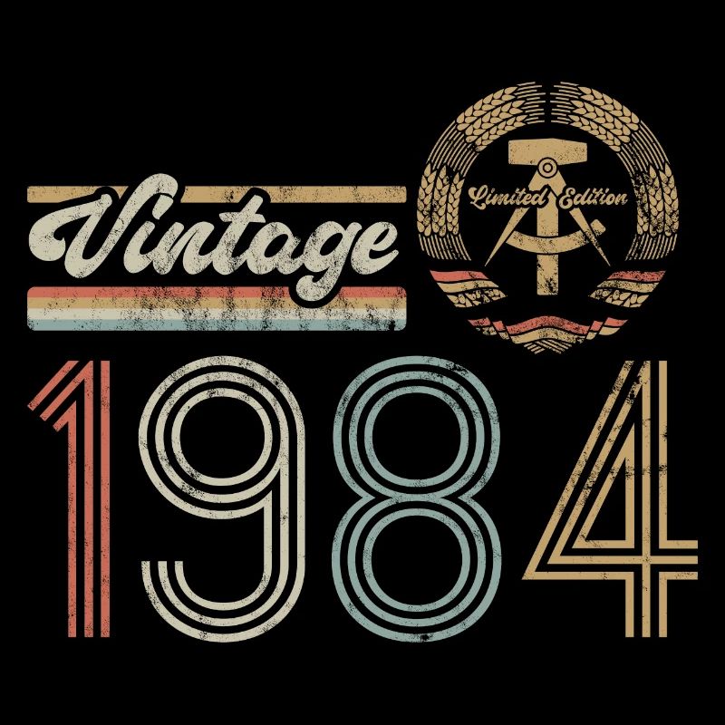 1984 Vintage RDA Édition Limitée, Ossi, Anniversaire