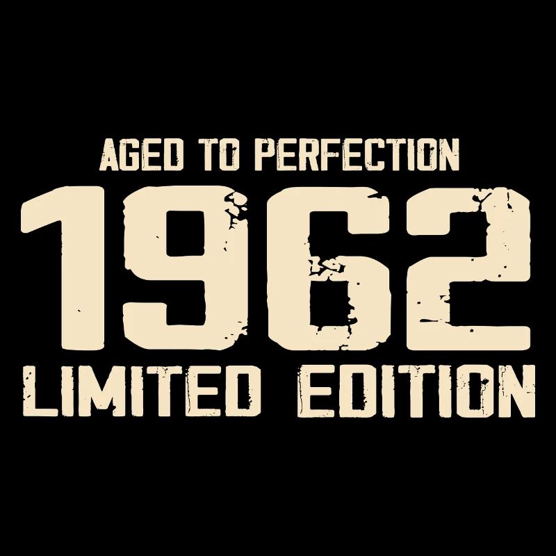 1962 Edition limitée 1962 Anniversaire 1962 Rétro
