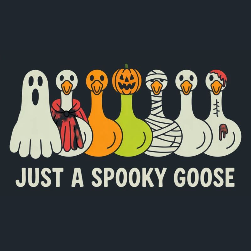 Just A Spooky Goose Halloween Vibes